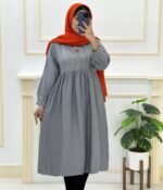 مانتو دامن چیندار - Image 4