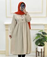 مانتو دامن چیندار - Image 3